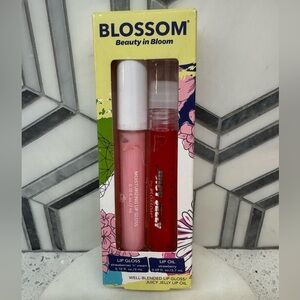 Blossom- Strawberries n Cream Lip Gloss & Strawberry Lip Oil